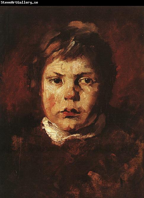 Frank Duveneck A Child's Portrait